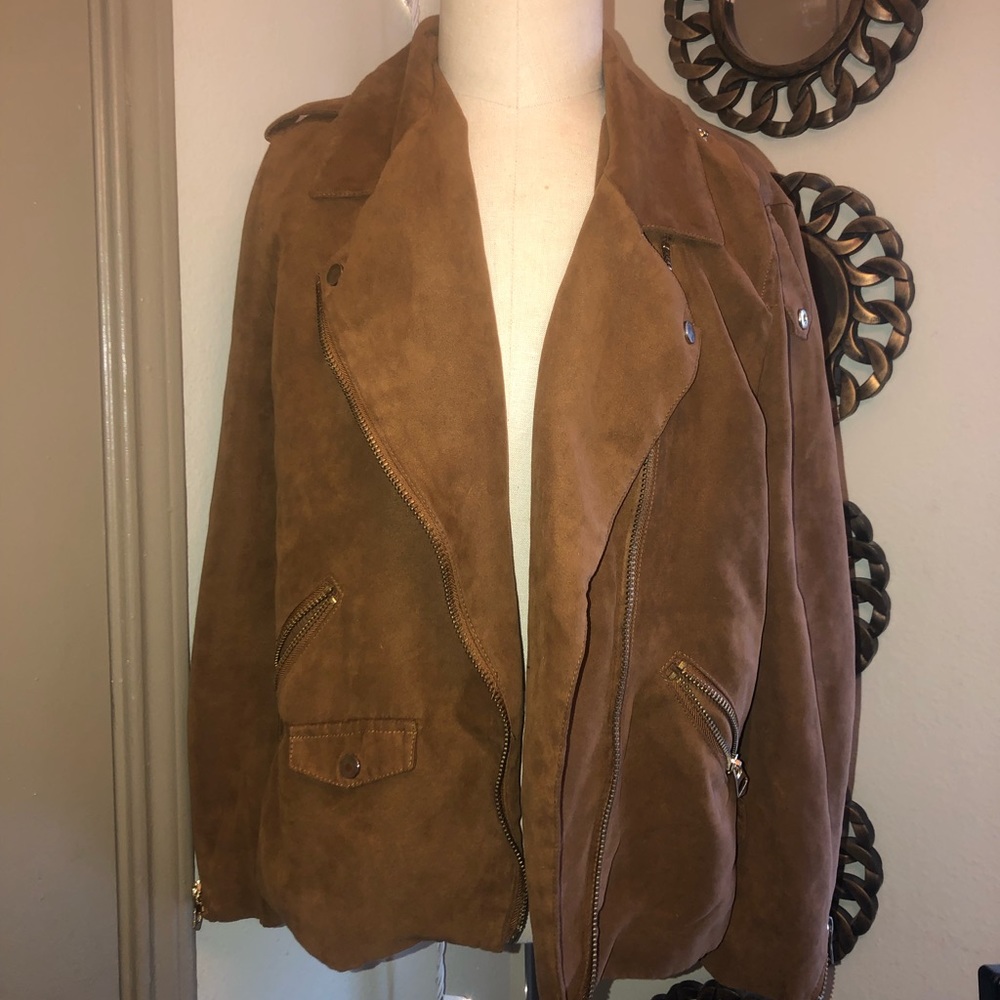 Brown Suede Jacket - Picture 1 of 1